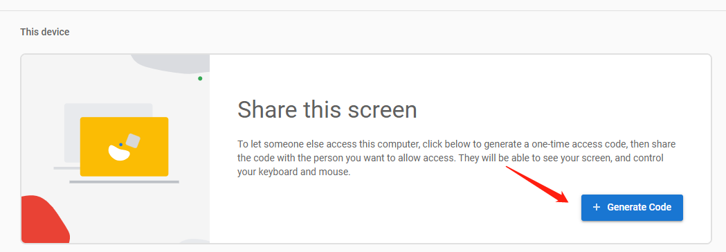 Share the code